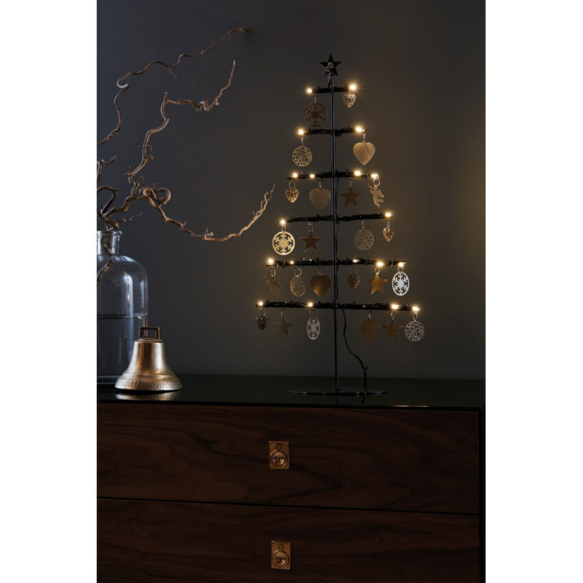LED-Weihnachtsleuchter,  BORKEN,  21 warmweie LEDs Bild 2