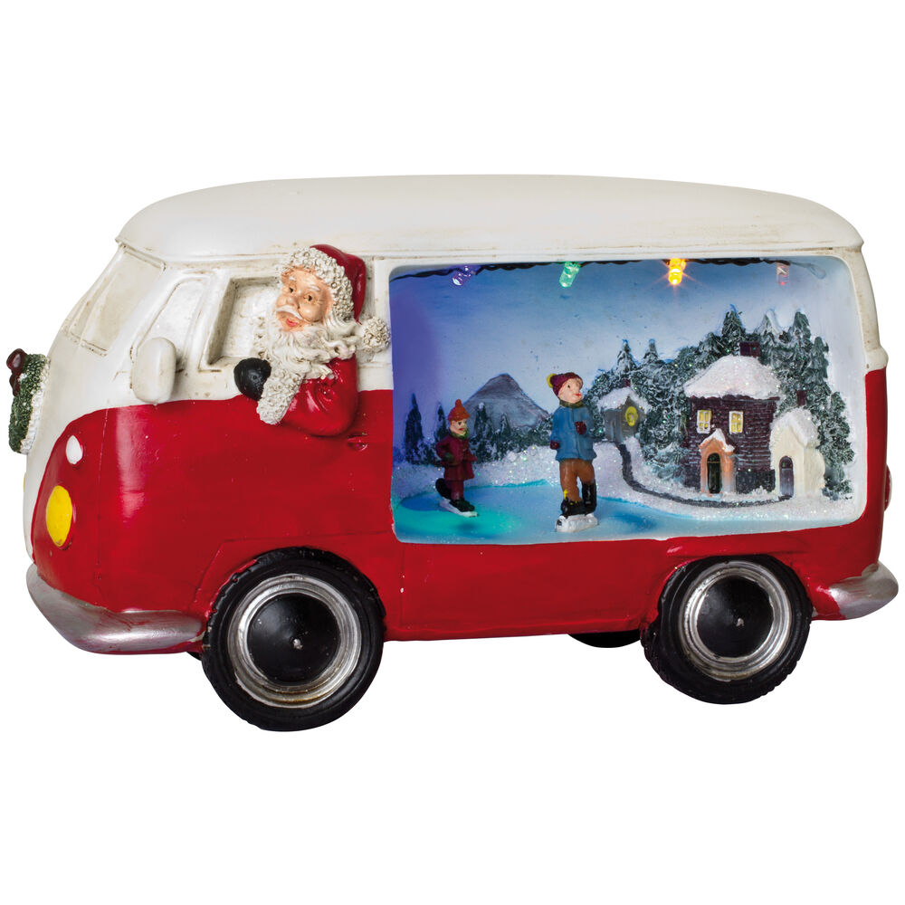 Weihnachtsbus, MERRYVILLE, 4 bunte LEDs Bild 2