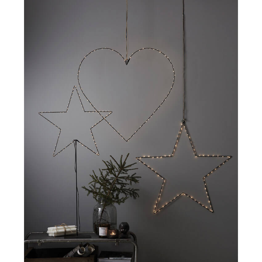 LED-Weihnachtsstern, MIRA, 80 warmweie LEDs,  700 Bild 3