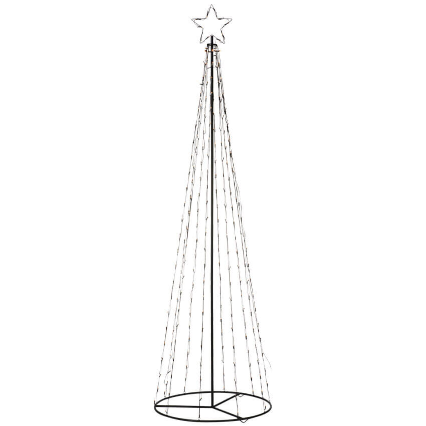 LED-Tannenbaum, TORN, 250 warmweie LEDs, H 2.500,  750