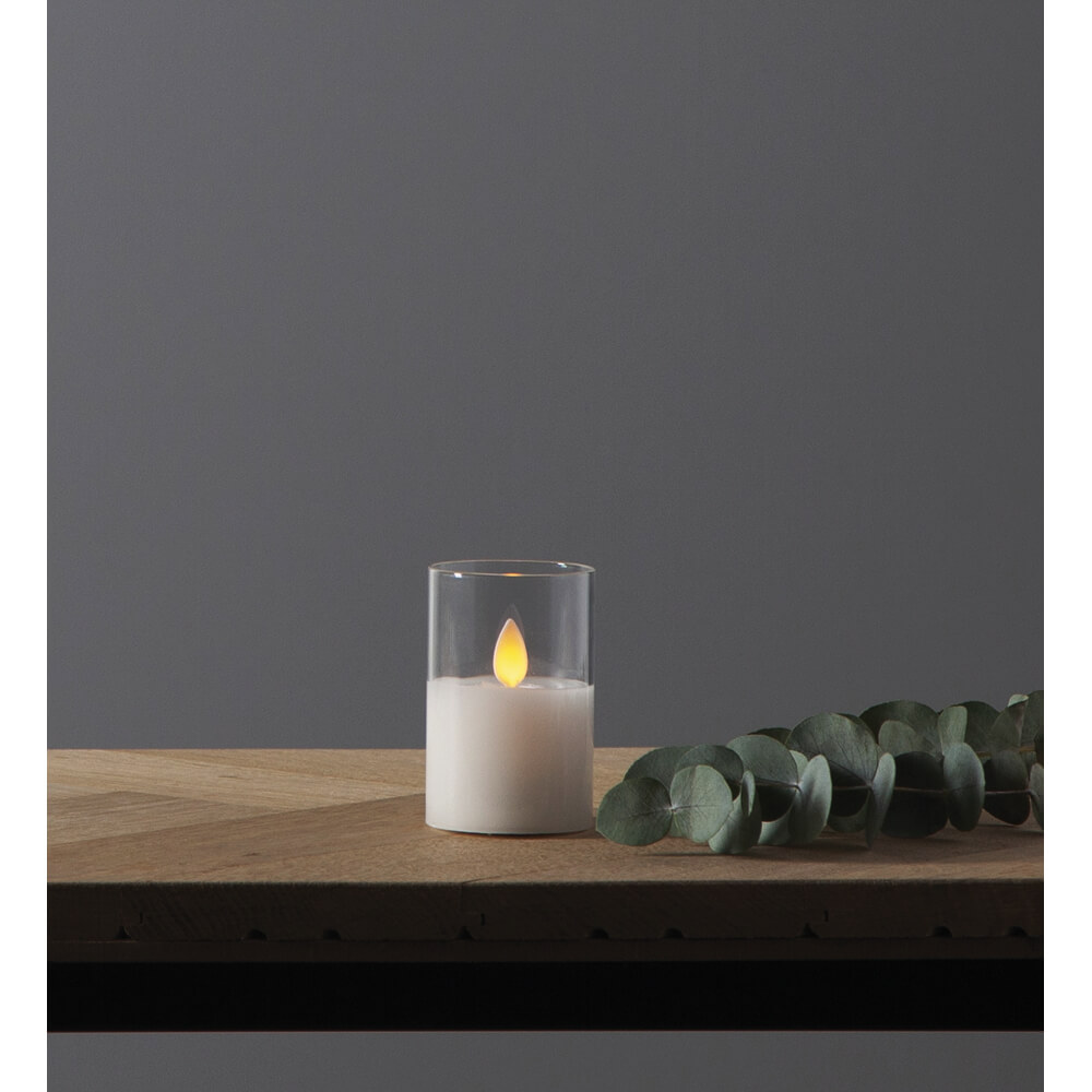 LED-Echtwachskerze, M-TWINKLE Bild 2