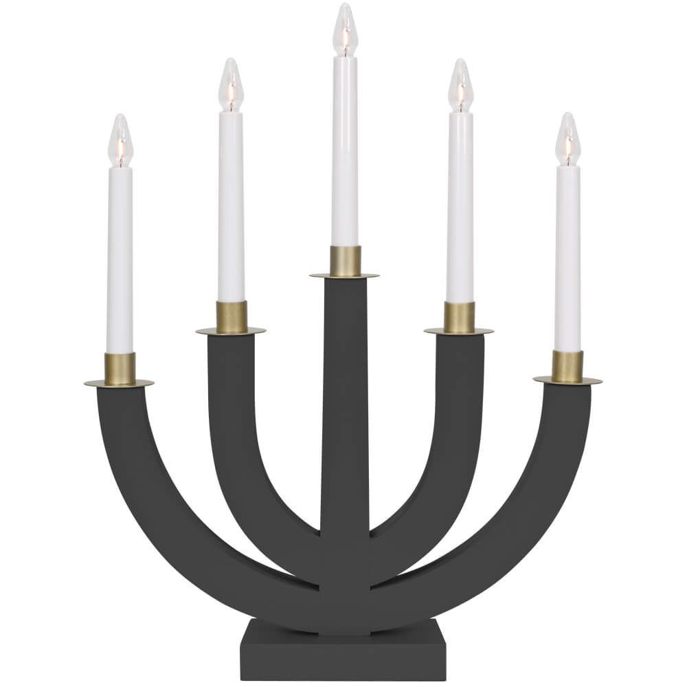 Weihnachtsleuchter, ELI, 5 x E10/55V/3W