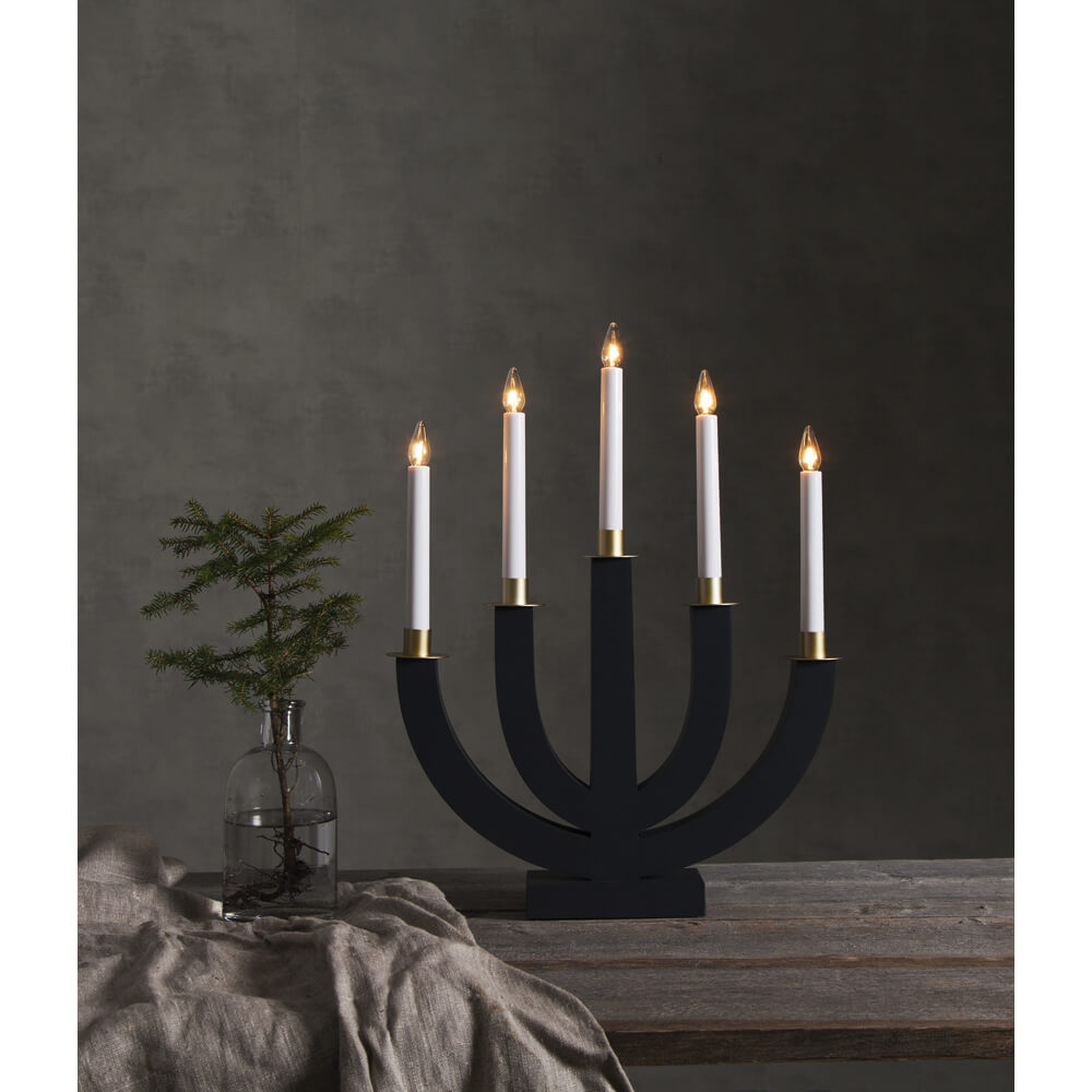 Weihnachtsleuchter, ELI, 5 x E10/55V/3W Bild 2