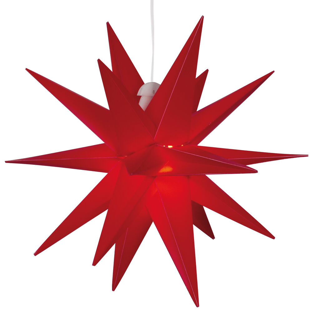 Weihnachtsstern, LED, � 250, rot Bild 2