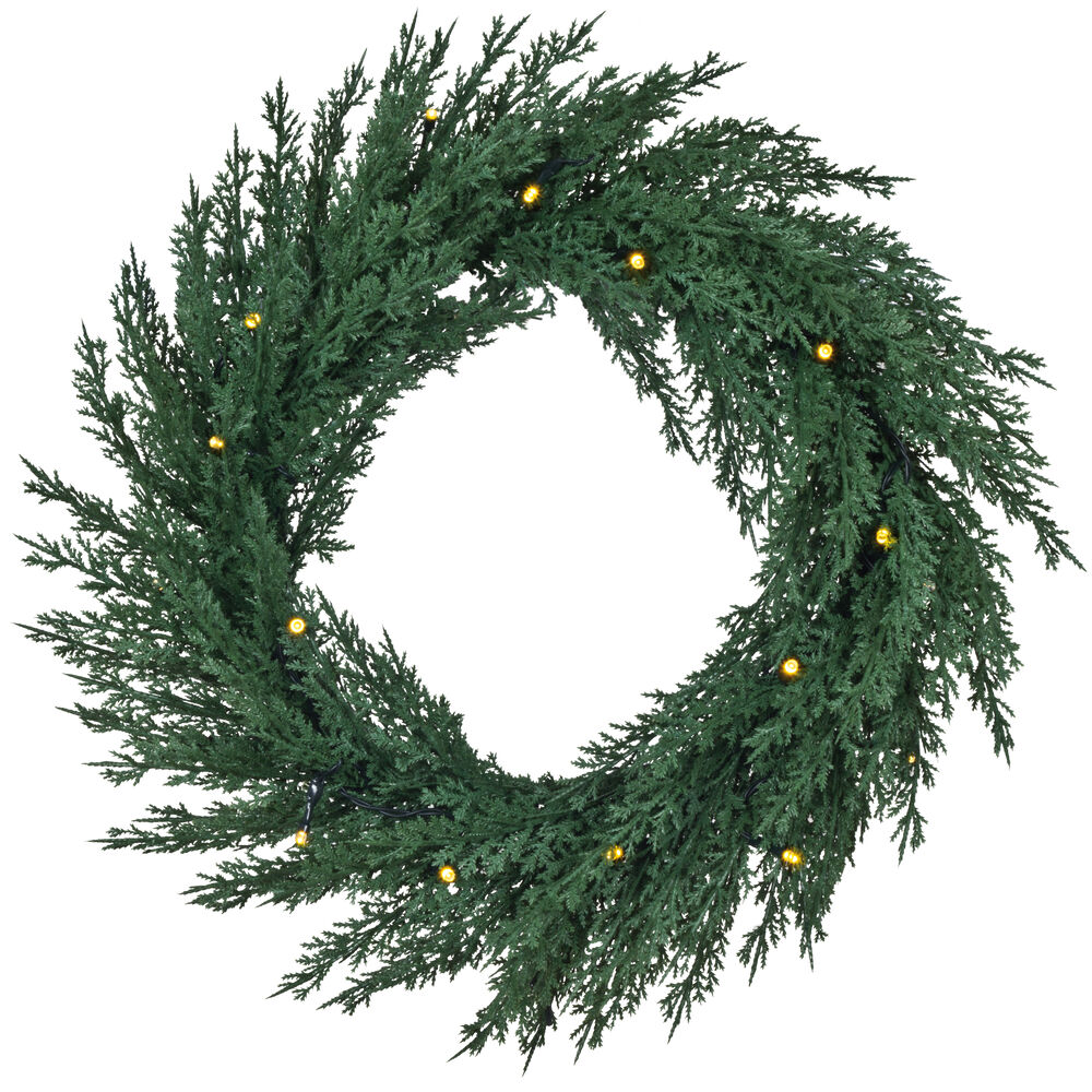 LED-Trkranz, THUJA, 20 warmweie LEDs,  400 Bild 2