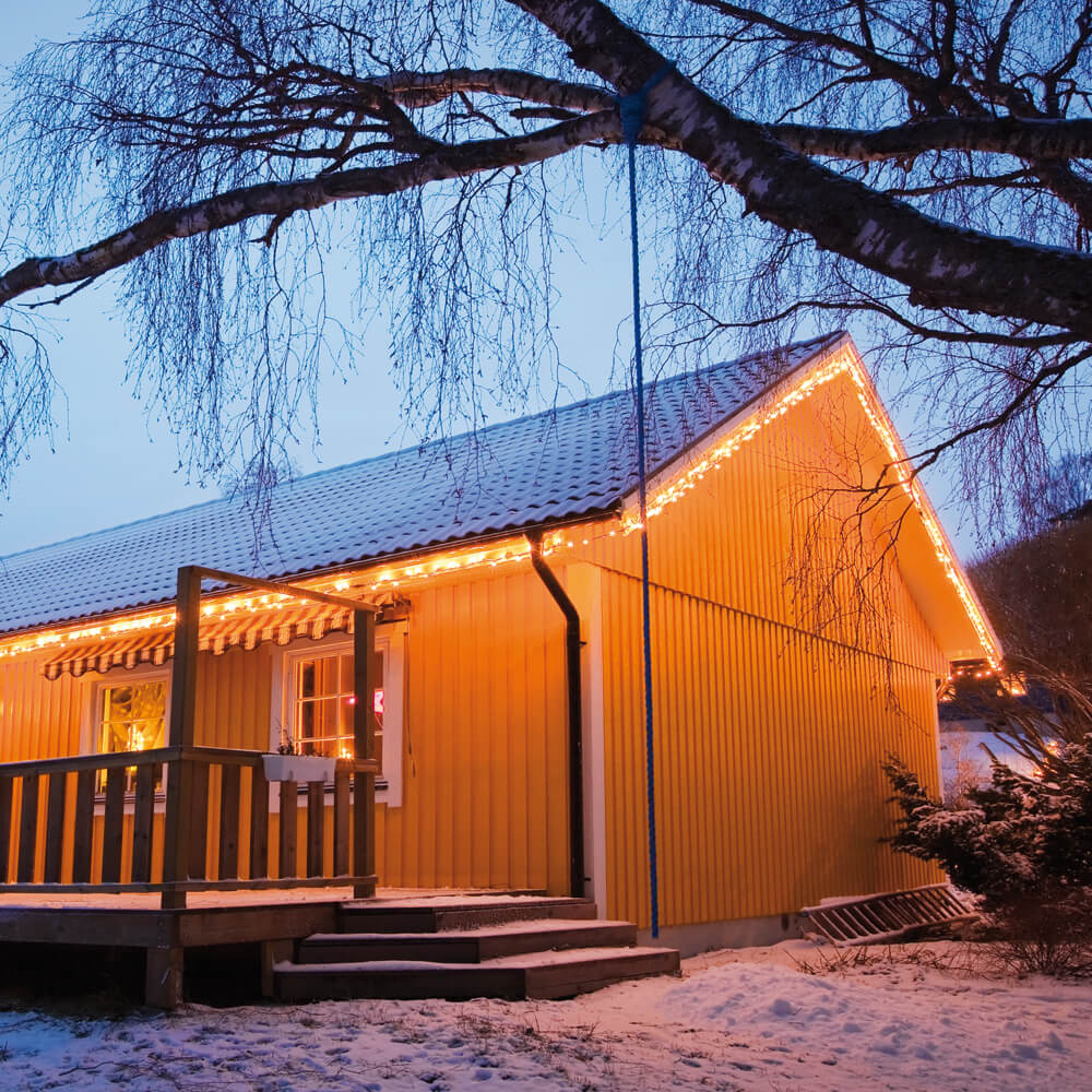 LEDLichterkette, Cluster LEDLICHTSYSTEM 31V, 768 extrawarmweiße LEDs
