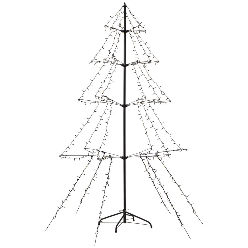 LED-Weihnachtsbaum, 420 warmweie LEDs, H 2.100,  1.100