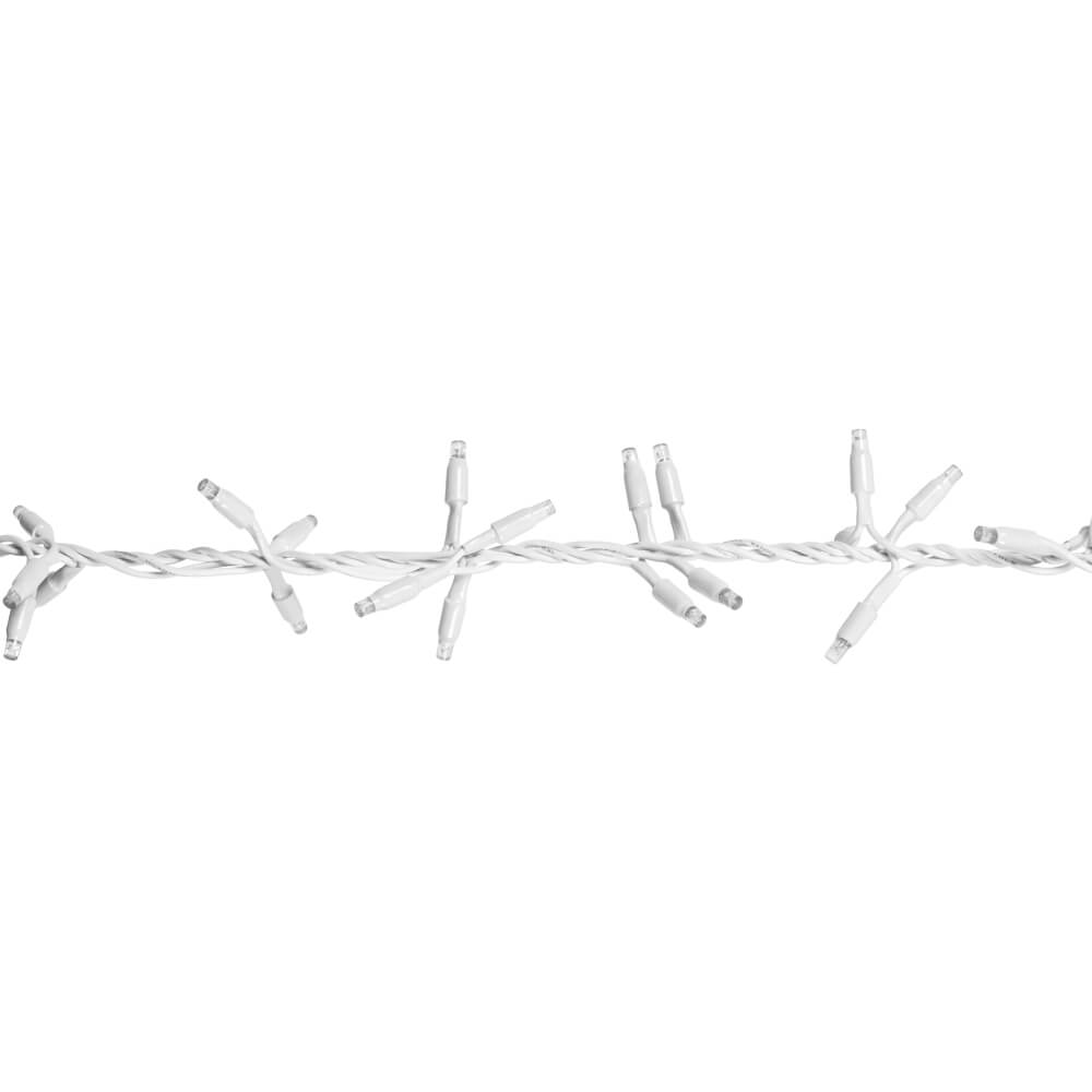 LED-Clusterlightkette, 100 warmweie LEDs, wei  Bild 2