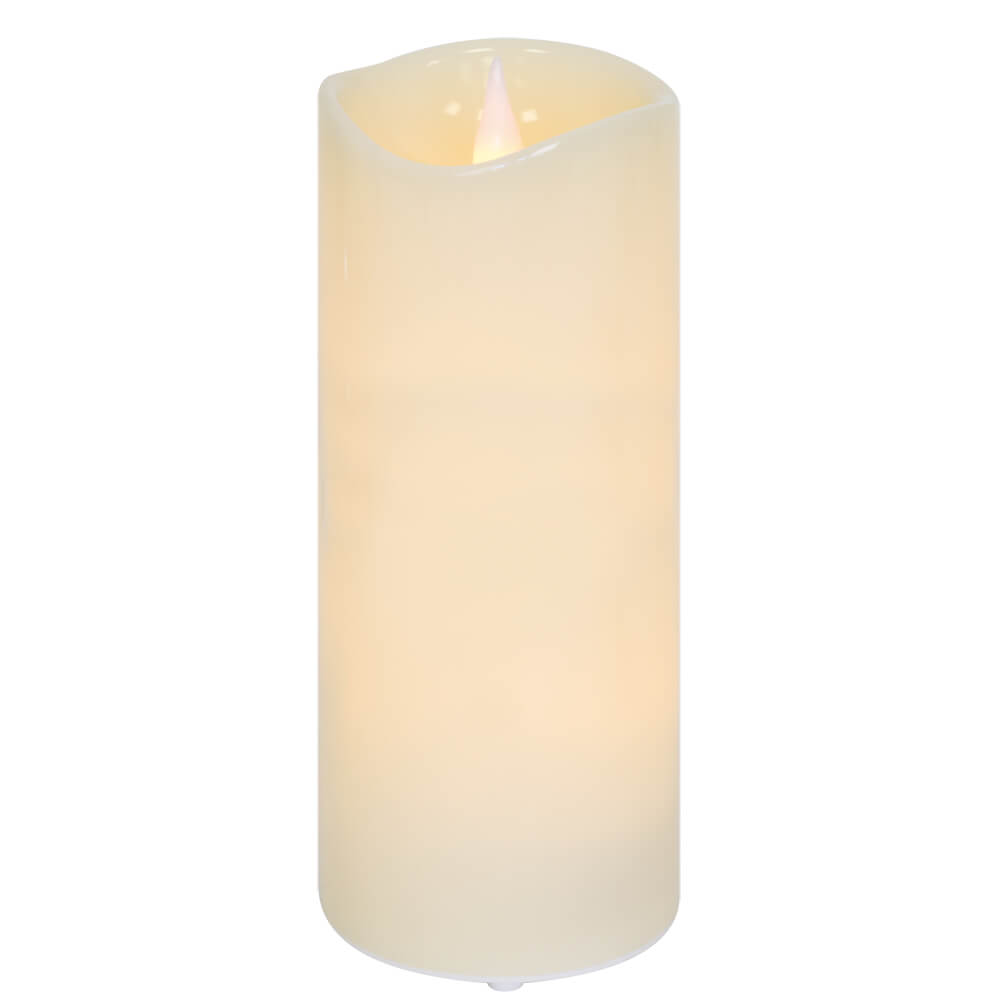 Kerze, GRANDE, 1 warmweie LED