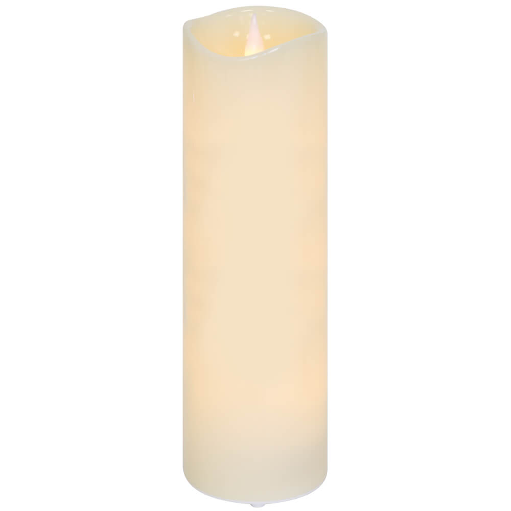 Kerze, GRANDE, 1 warmwei�e LED