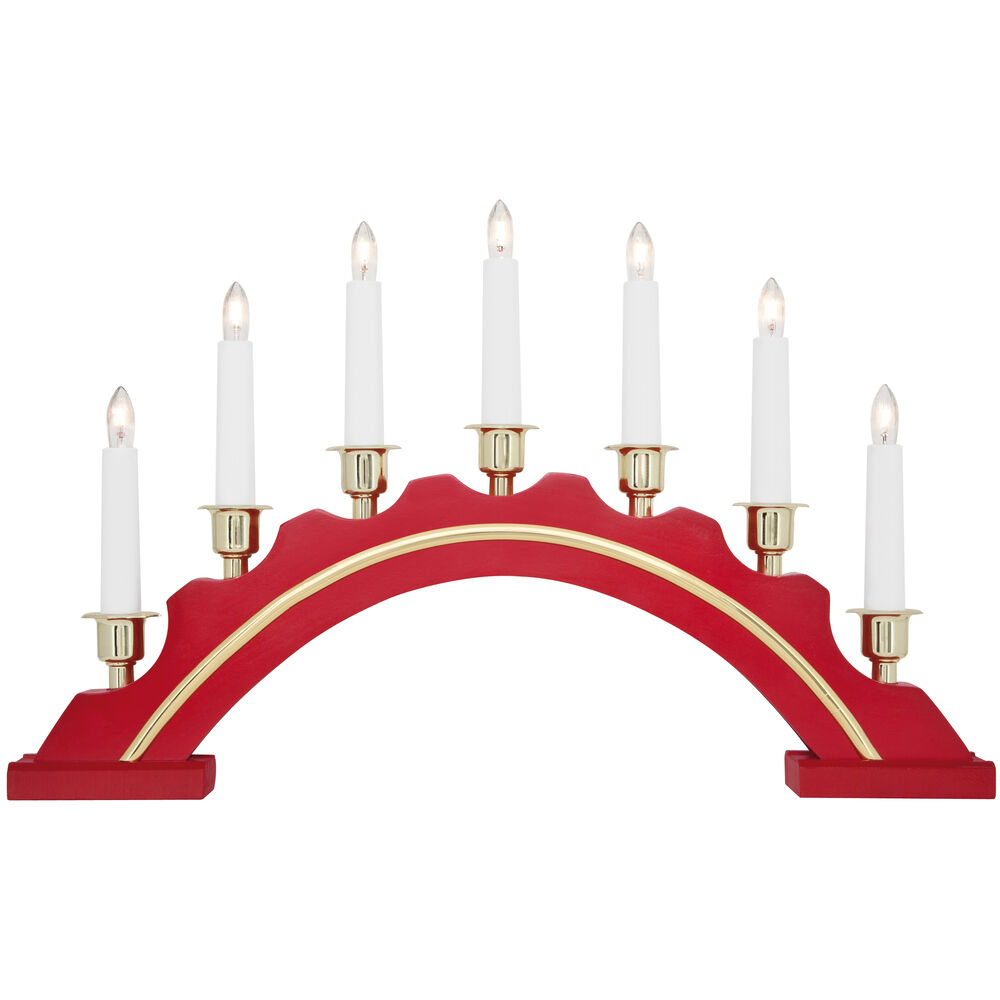 Weihnachtsleuchter, 7 x E10/34V/3W Bild 2
