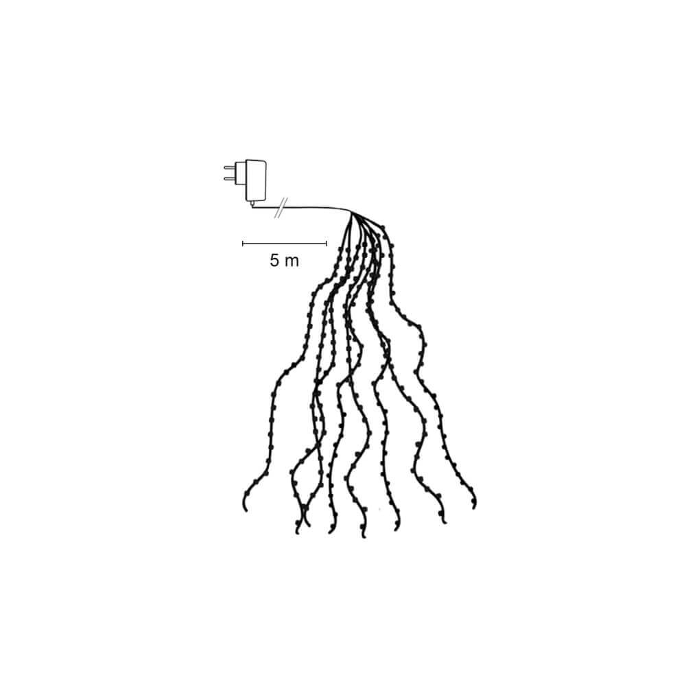 LED-Drahtbschel, 200 warmweie LEDs Bild 3