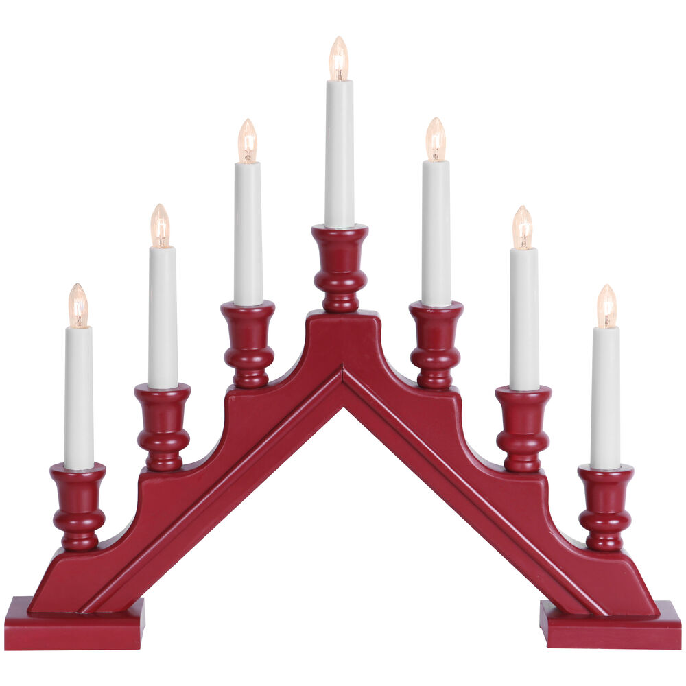 Weihnachtsleuchter, SARA, 7 x E10/34V/3W
