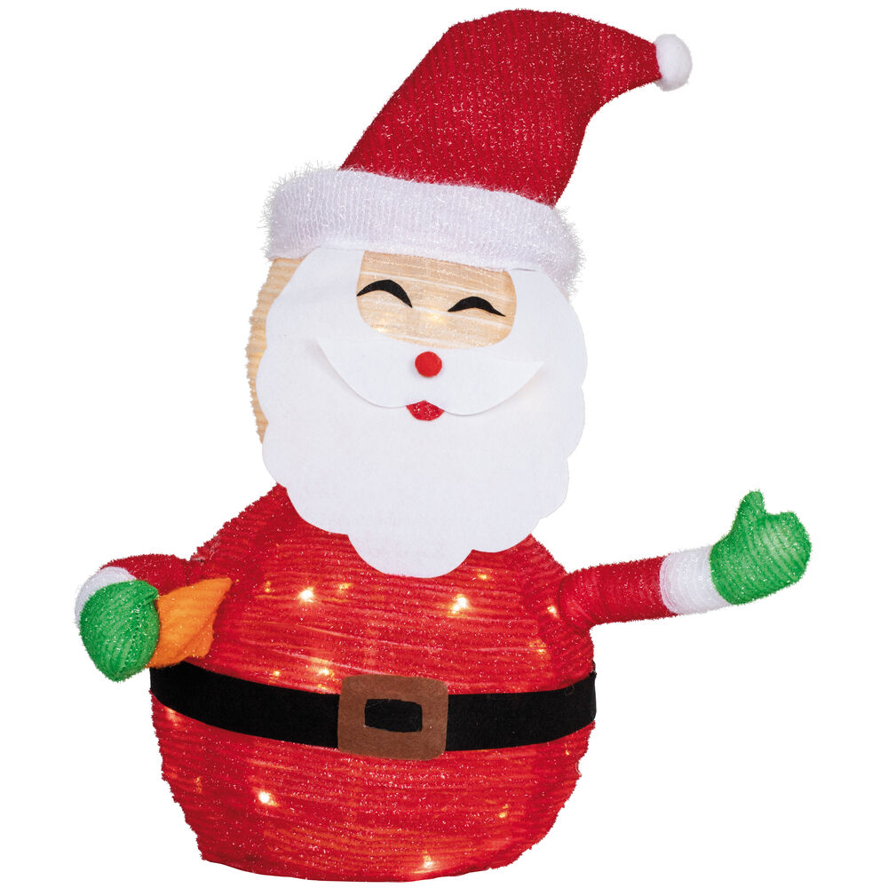 Weihnachtsmann, TECIDY, 45 warmweie LEDs Bild 2