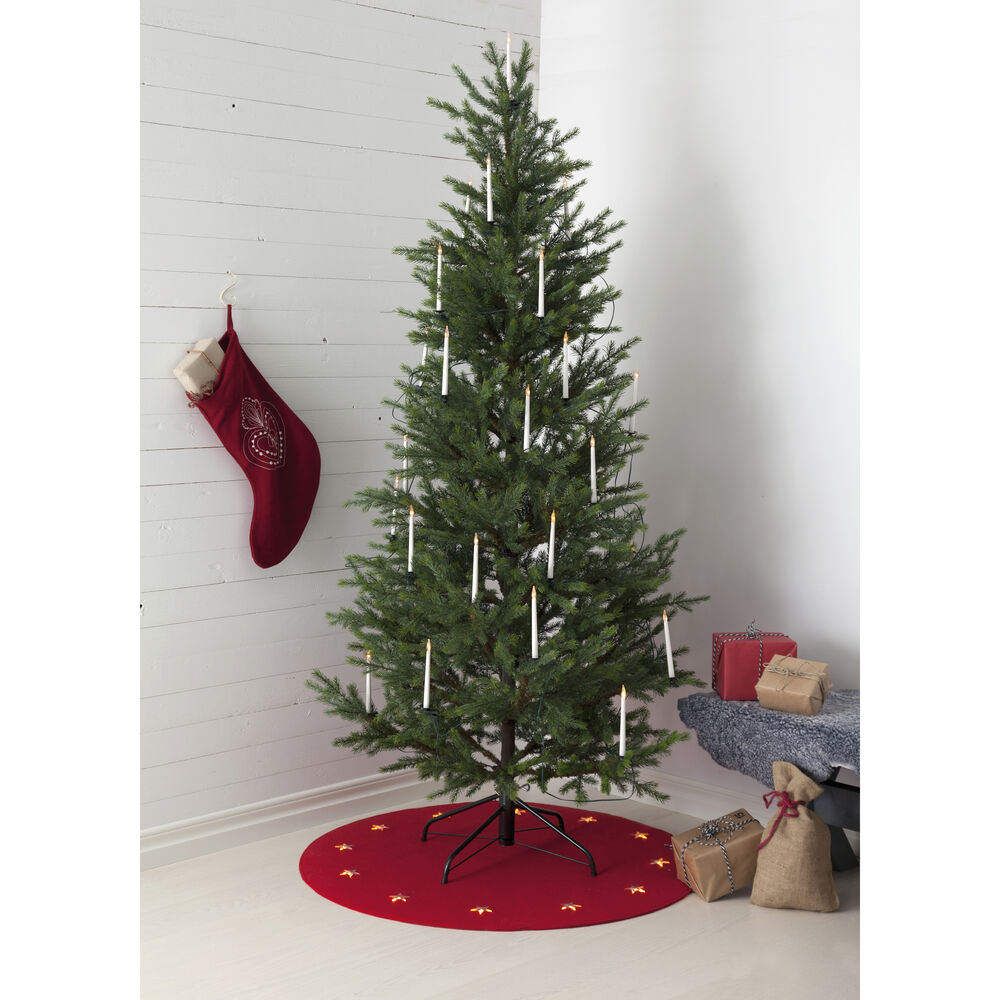 LED-Weihnachtsbaumkette, SLIMLINE, klar/wei, LEDs warmwei Bild 3