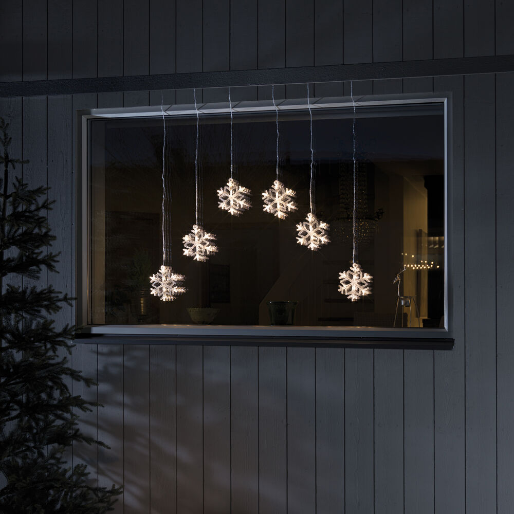 LED-Vorhang, 48 warmweie LEDs