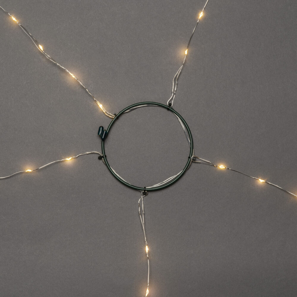LED-Minilichterkette, 180 bernsteinfarbene LEDs, fr Weihnachtsbume Bild 3