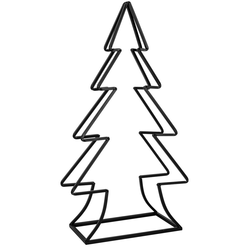 Metallgestell, Tannenbaum, schwarz Bild 2