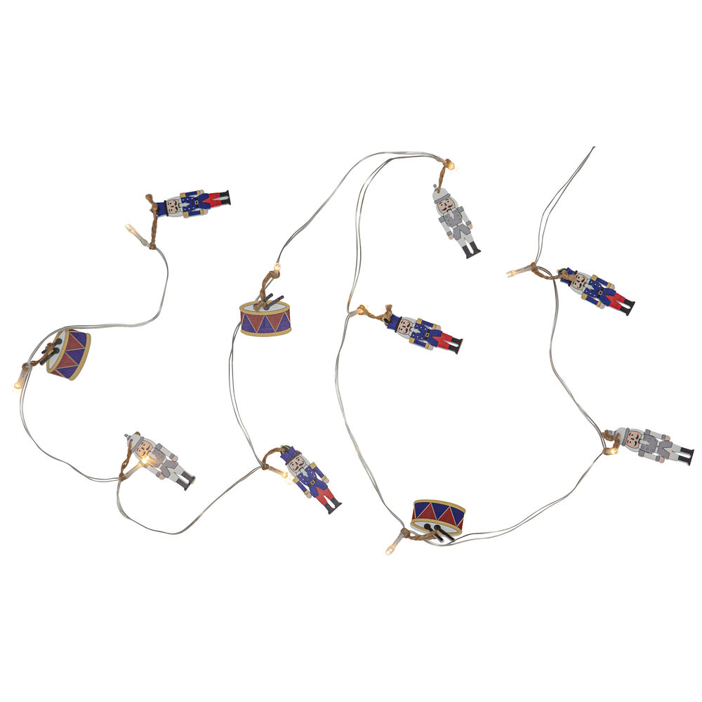 LED-Minilichterkette, 10 warmweie LEDs Bild 3