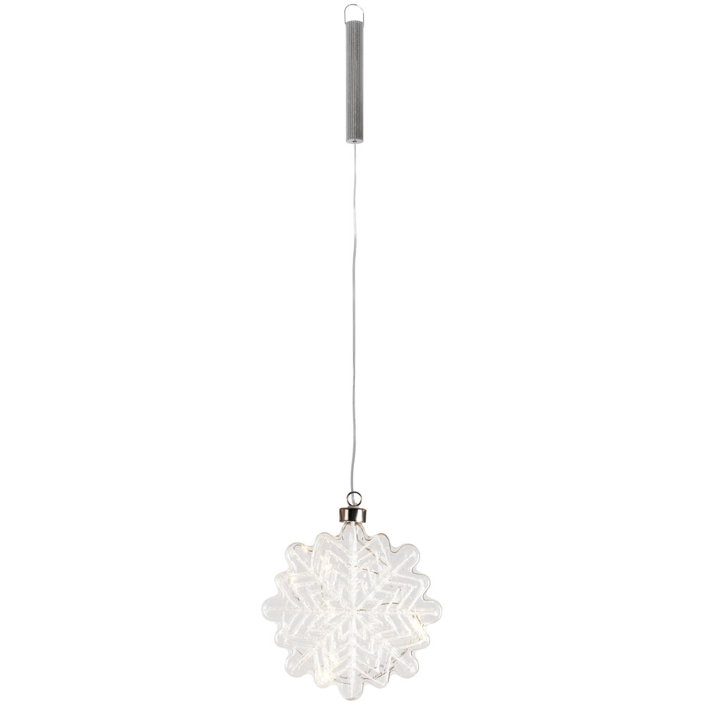LED-Schneeflocke, 10 warmweie LEDs,  150 Bild 2