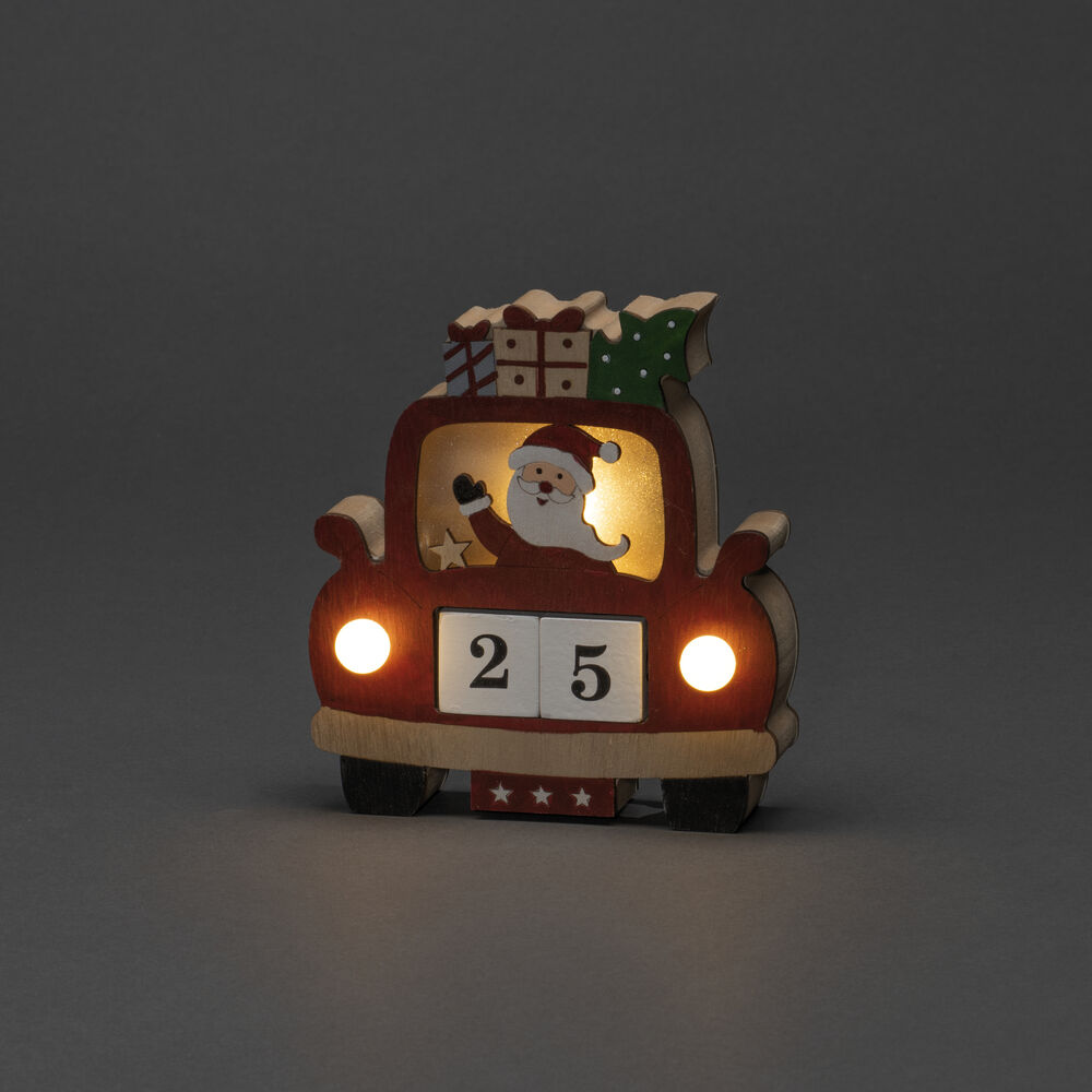 LED-Weihnachtsfigur DATUMSWRFEL 3 x warmweie LEDs Bild 4