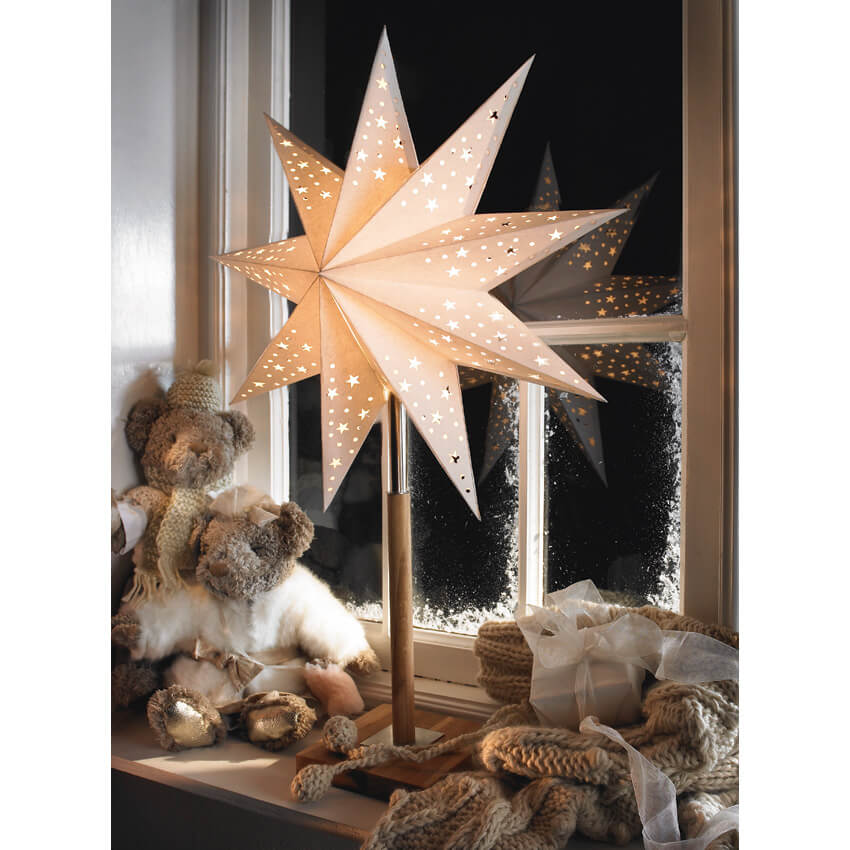 Weihnachtsstern, SOLVALLA, 1 x E14/25W Bild 2
