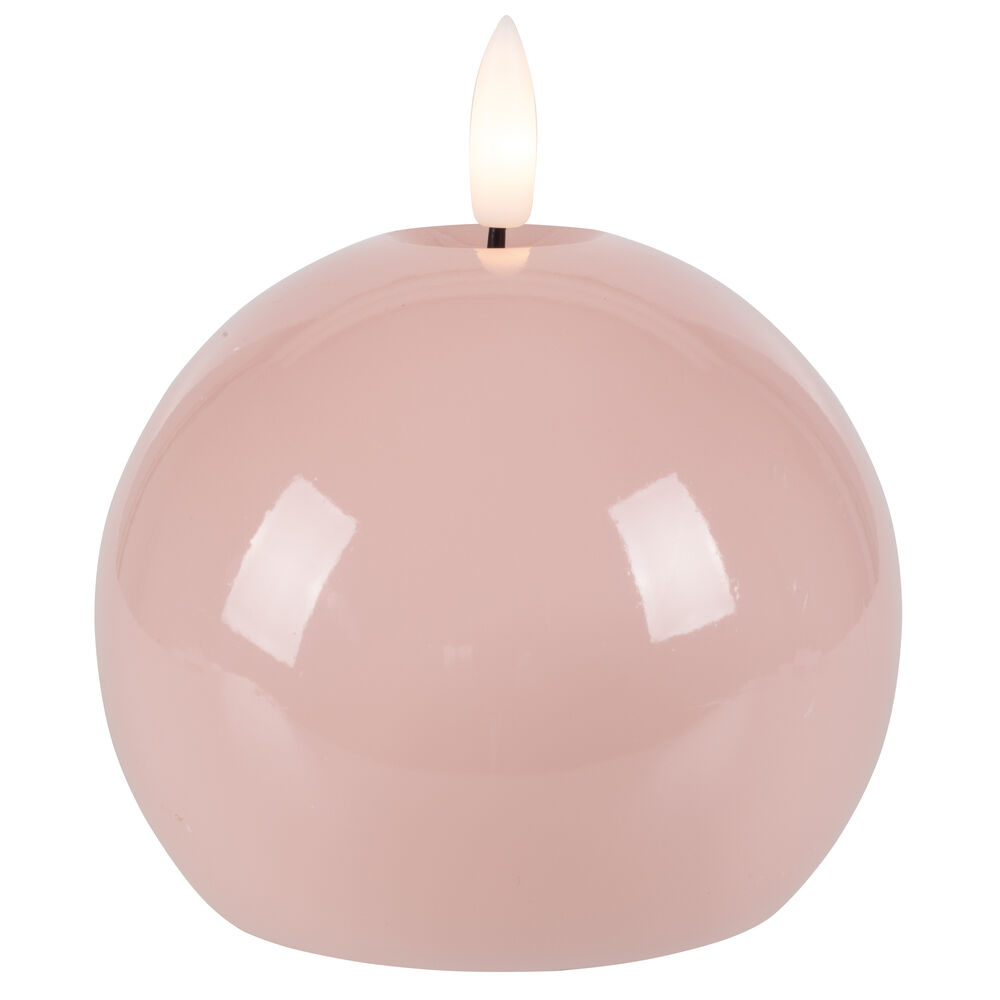 Echtwachskerze, FLAMME SHINE, 1 warmweie flackernde LED