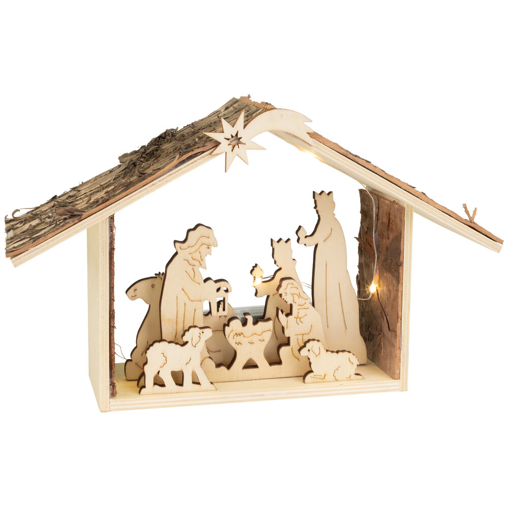 Weihnachtsleuchter, YULETIDE, 5 warmweie LEDs Bild 2