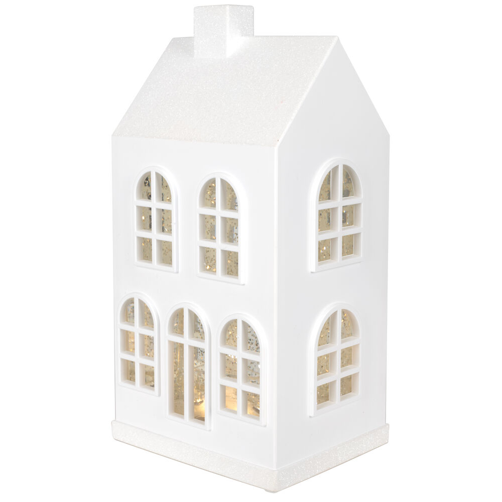 Wasserlaterne, VINTER, Haus, 3 warmweie LEDs Bild 4