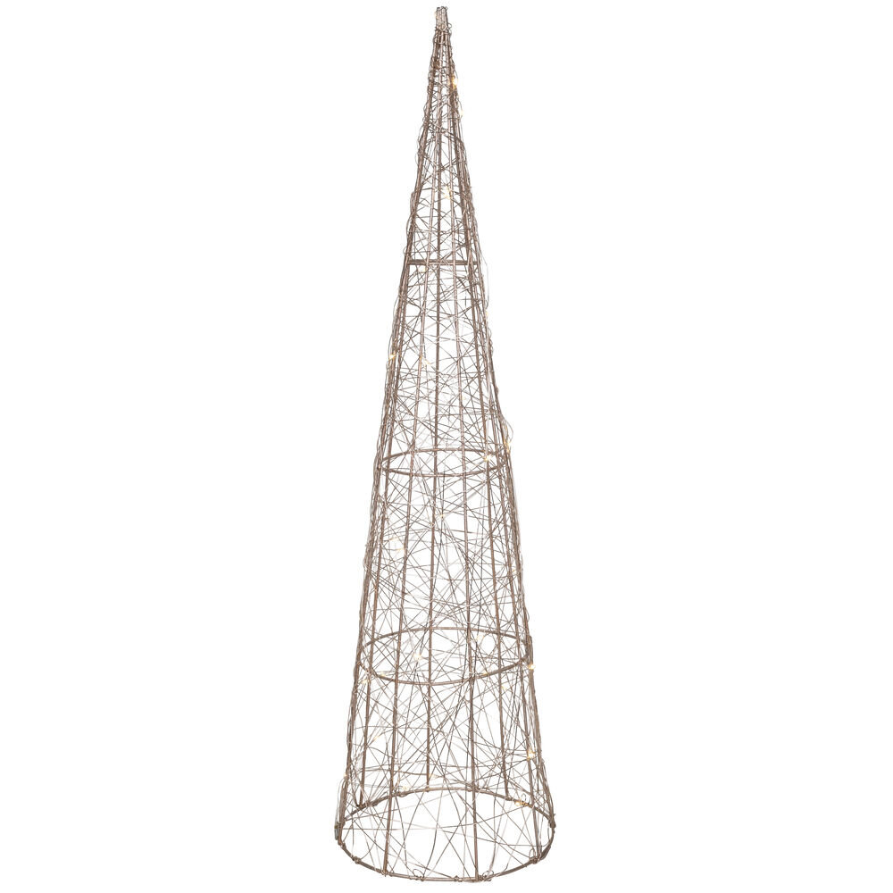 LED-Pyramide, 30 warmweie LEDs