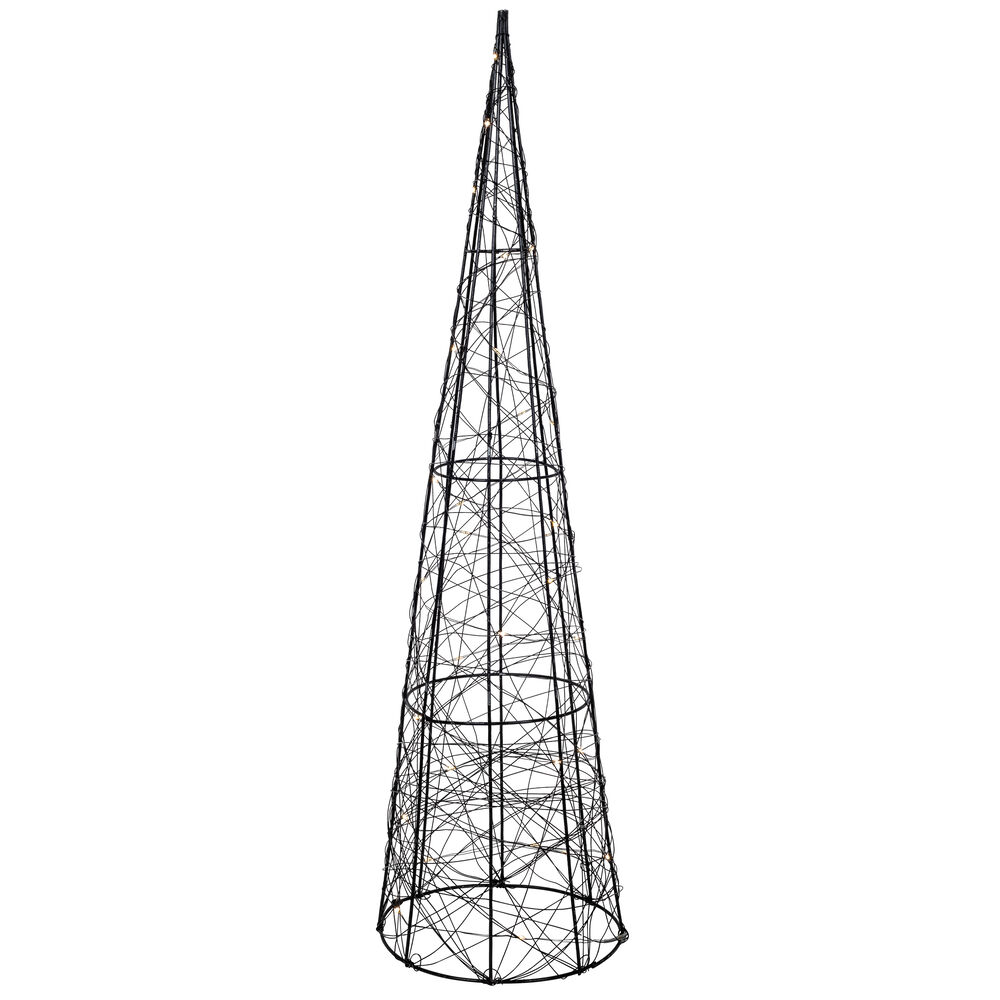 LED-Pyramide, 30 warmweie LEDs