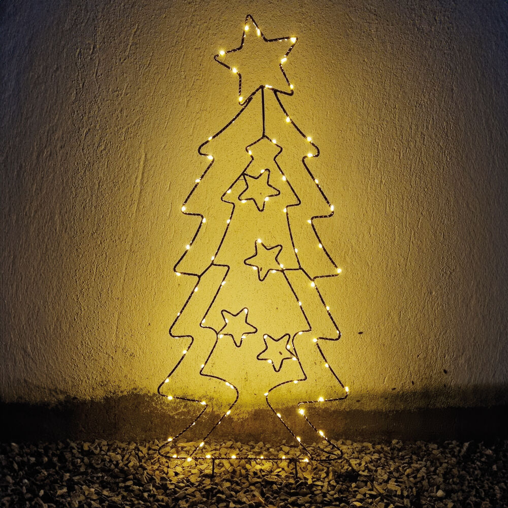 LED-Tannenbaum, 90 warmweie LEDs