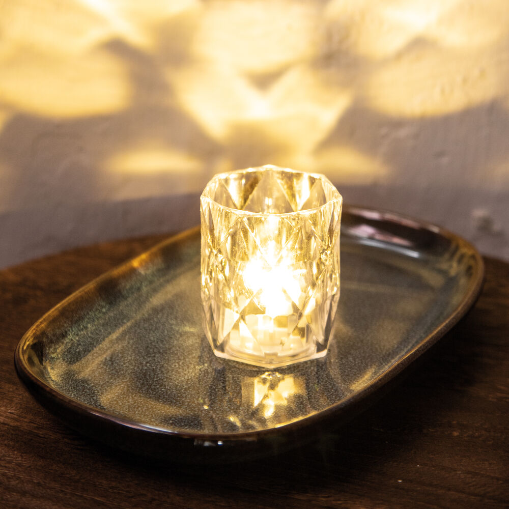LED-Teelicht, 1 warmweie LED