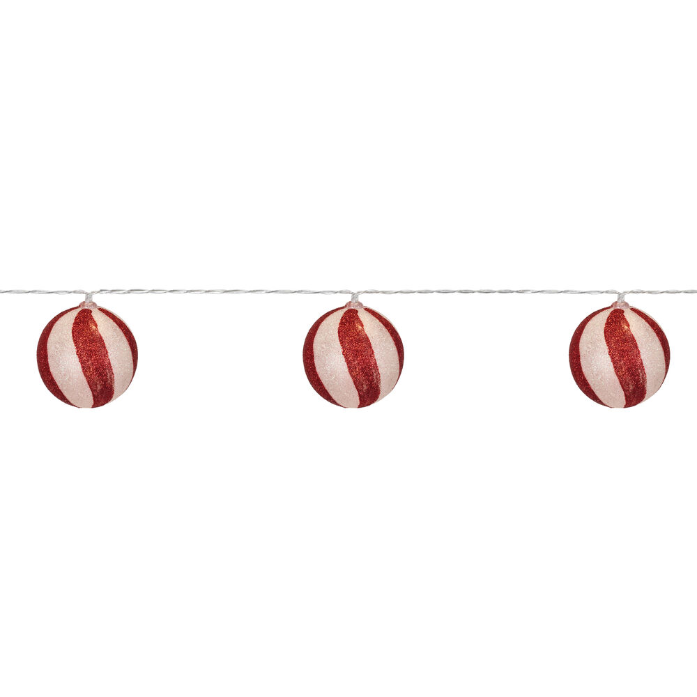 LED-Minilichterkette, CANDY CANE, 10 warmweie LEDs Bild 2