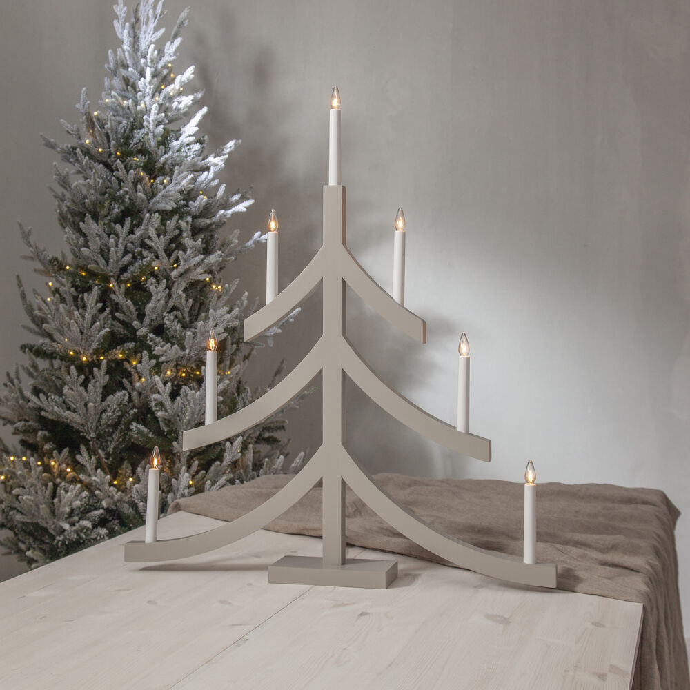 Weihnachtsleuchter, PAGOD, 7 x E10/34V/3W