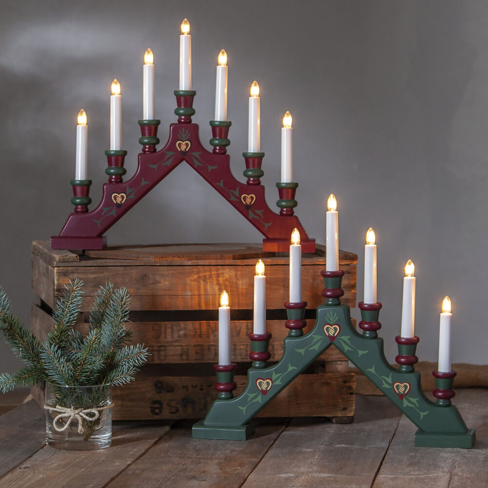 Weihnachtsleuchter, SARA TRADITION, 7 x E10/34V/3W Bild 3