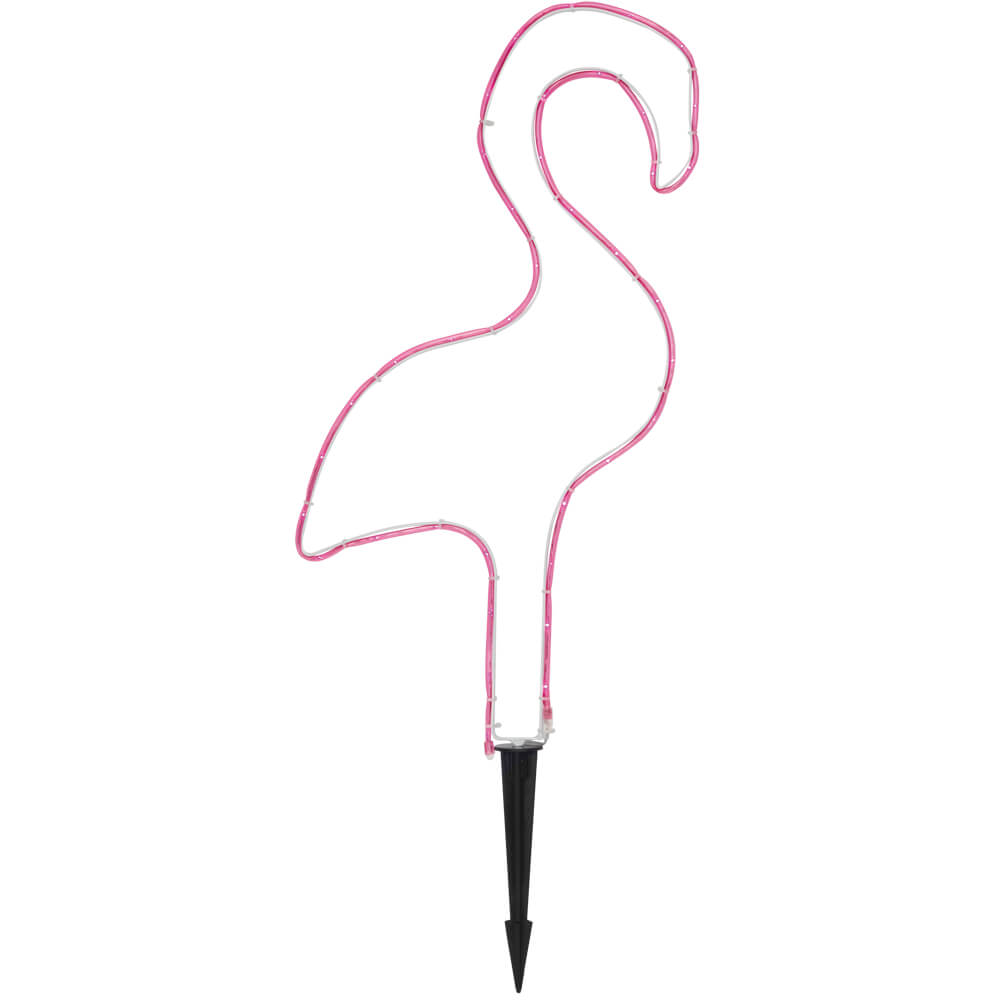 Lichtschlauchmotiv, TUBY, FLAMINGO, 38 LEDs