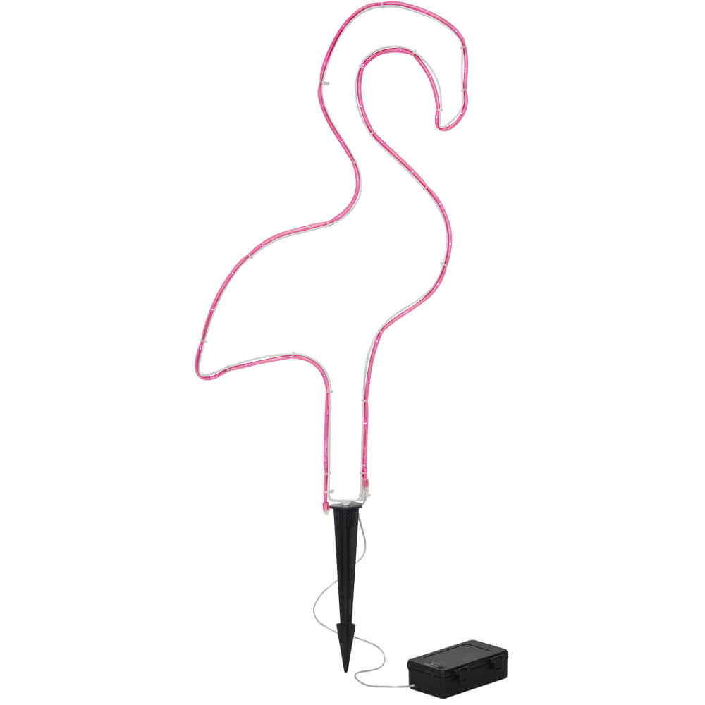 Lichtschlauchmotiv, TUBY, FLAMINGO, 38 LEDs Bild 2