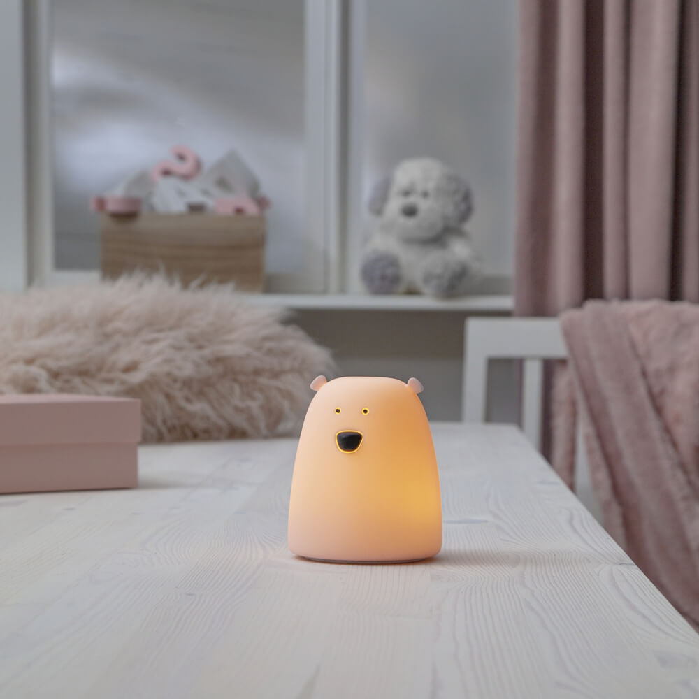 LED-Kindernachtlicht, LITTLE BEAR, 4 LEDs, batteriebetrieben Bild 3