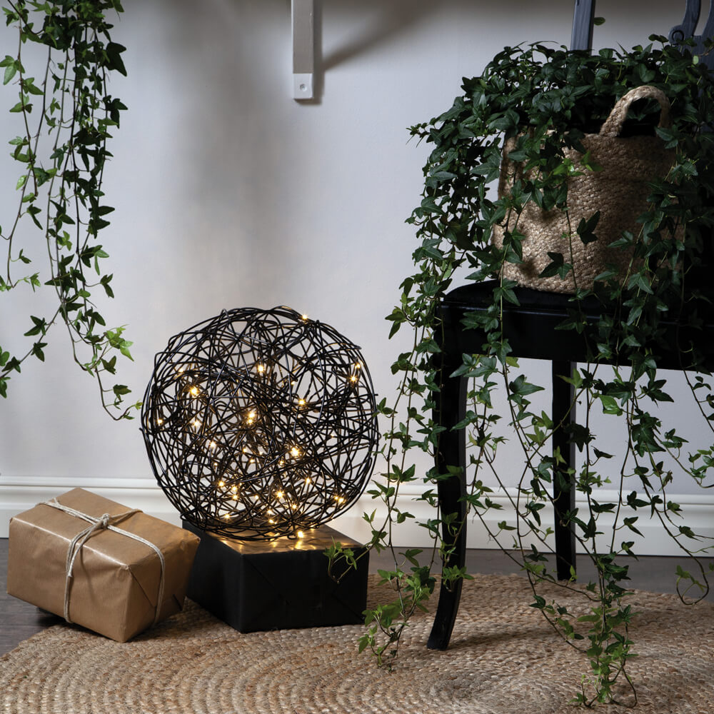 LED-Drahtball, 100 warmweie LEDs Bild 3