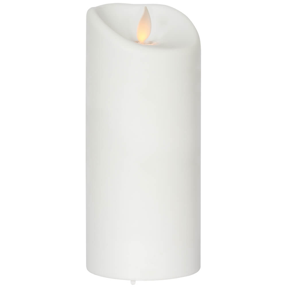 LED-Kerze, M-TWINKLE, 1 warmweie flackernde LED
