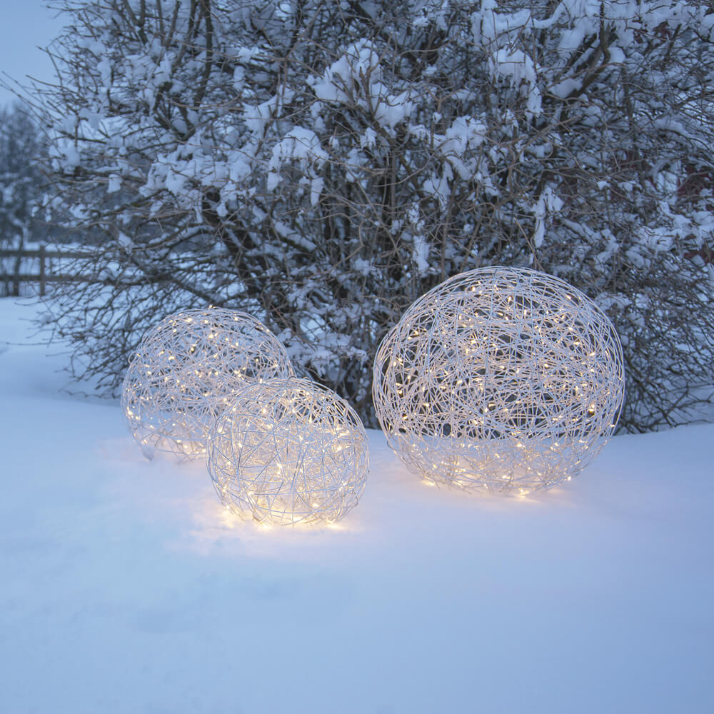 LED-Drahtball, 50 warmweie LEDs Bild 2