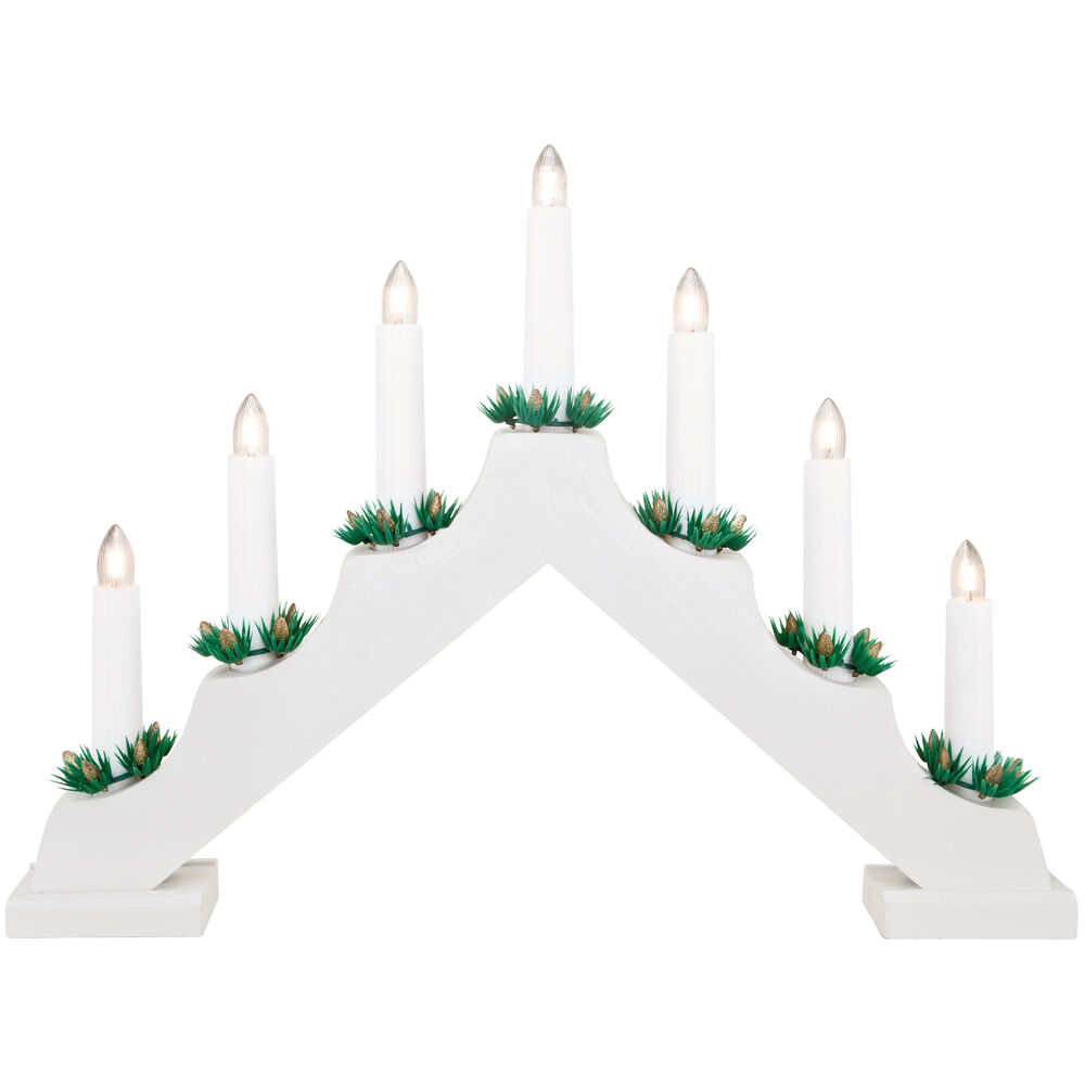 Weihnachtsleuchter, 7 x E10/34V/3W Bild 2