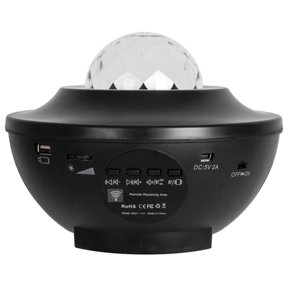 Party-Projektor, GALAXY, LED/1,8W/3W, RGB, mit Bluetooth Lautsprecher Bild 7