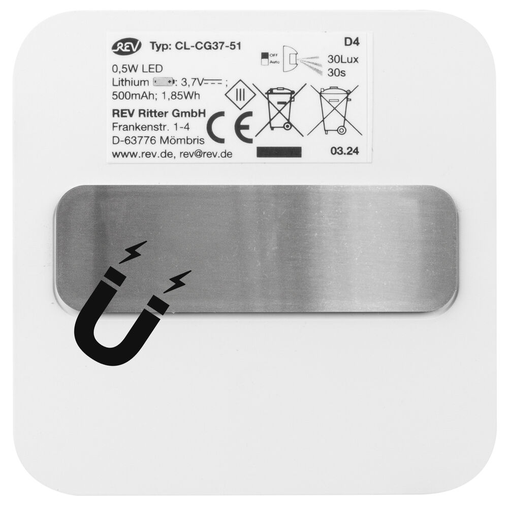 Universal-Sensorleuchte, LED/0,5W, 50 lm, 2700-6000K, 2er-Set Bild 3