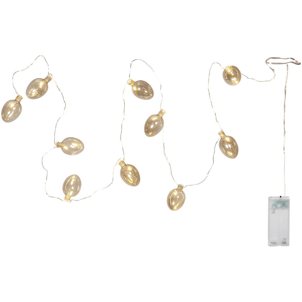 Minilichterkette, OSTERN, 10 warmwei�e LEDs Bild 3