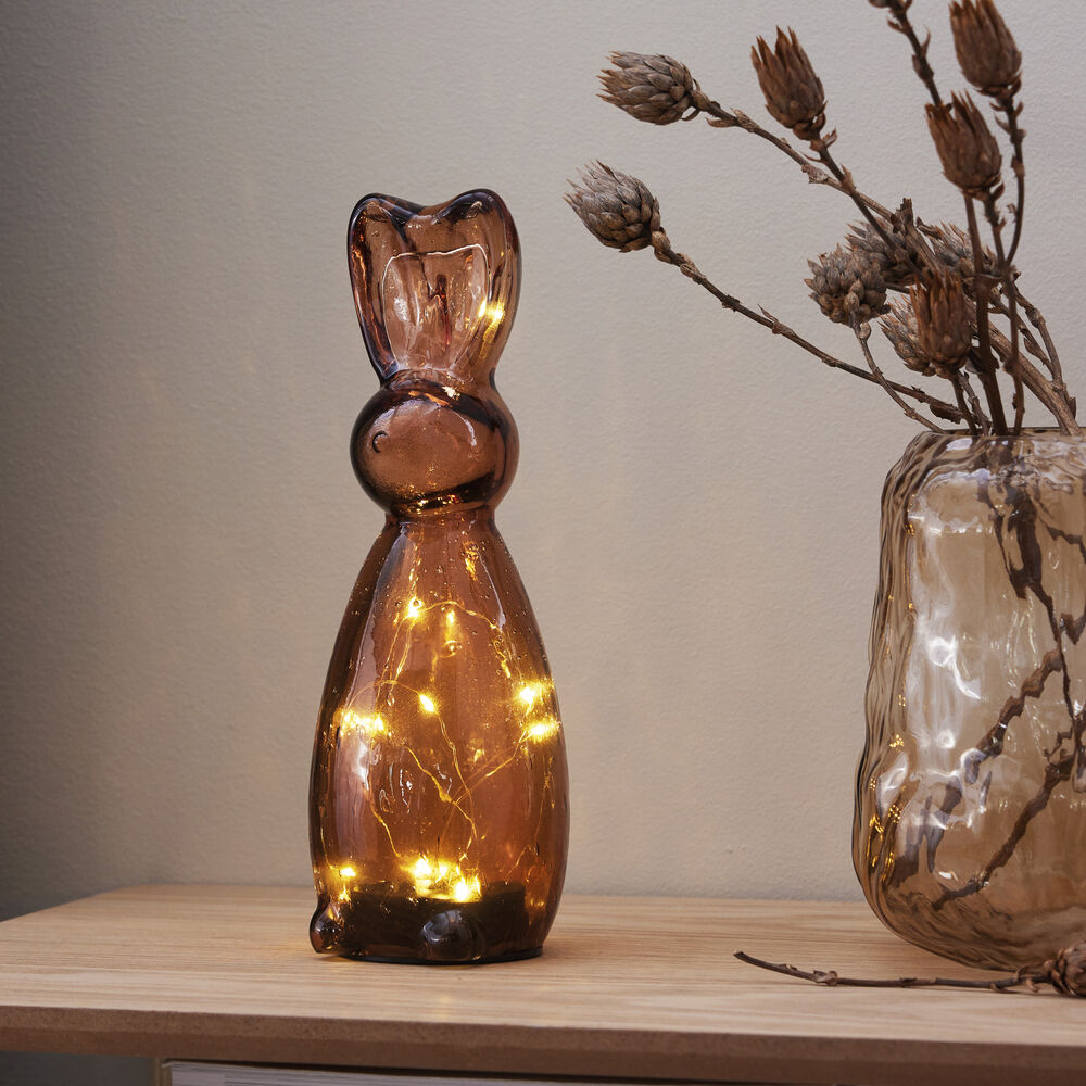 Deko-Hase, HARRY, 10 warmwei�e LEDs Bild 2