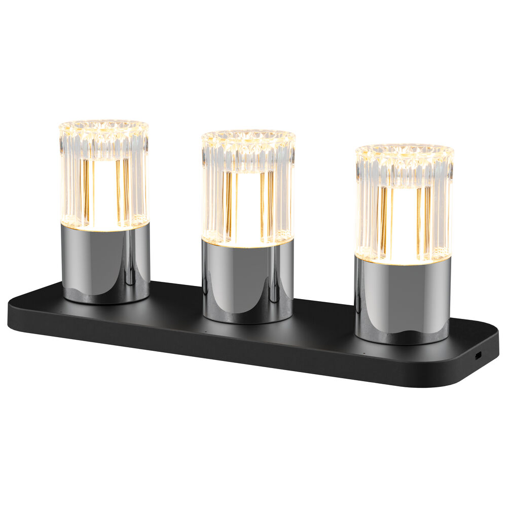 Akku-Tischleuchte, KRISTY, LED/0,48W, 3er-Set