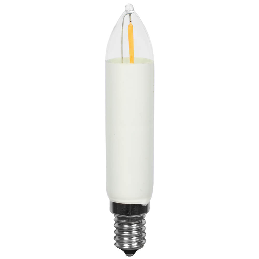 LED-Schaftkerze, Filament, E14/8V/0,3W, 10lm,  2200K