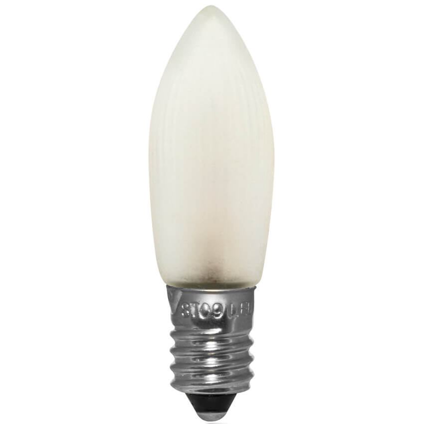 LED-Topkerze, matt, E10/0,1W